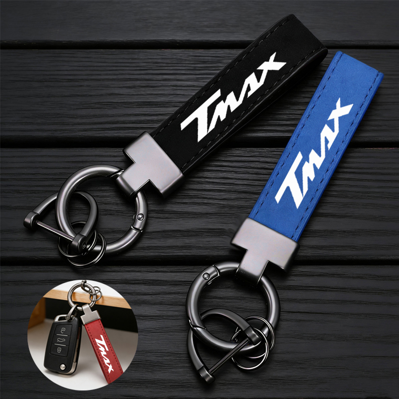 Tech Keychain Accessories - Fashion Alloy Luxury Suede Leather Keychain
