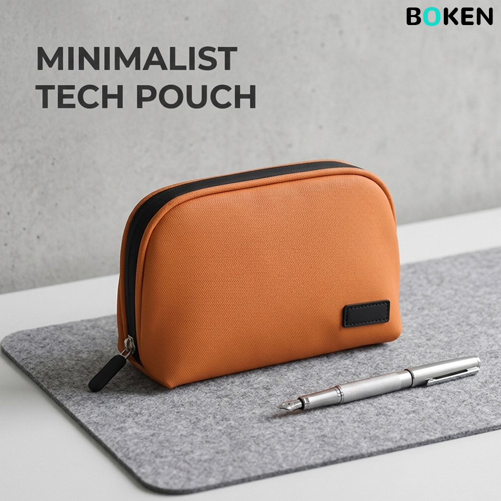 Tech Accessories Hard Case - Travel Tech Bag Portable Electronics Organizer