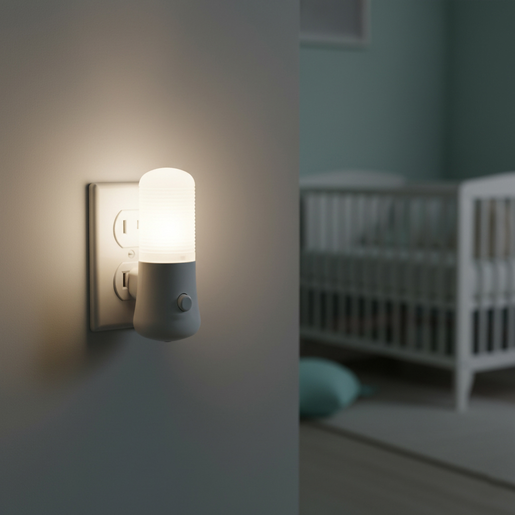 Tech Room Accessories - LED Night Light US Plug Warm