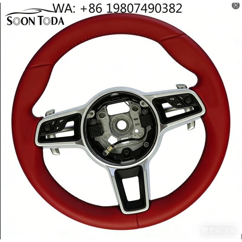 Tech Accessories Luxury - LED Display Heated Carbon Leather Steering