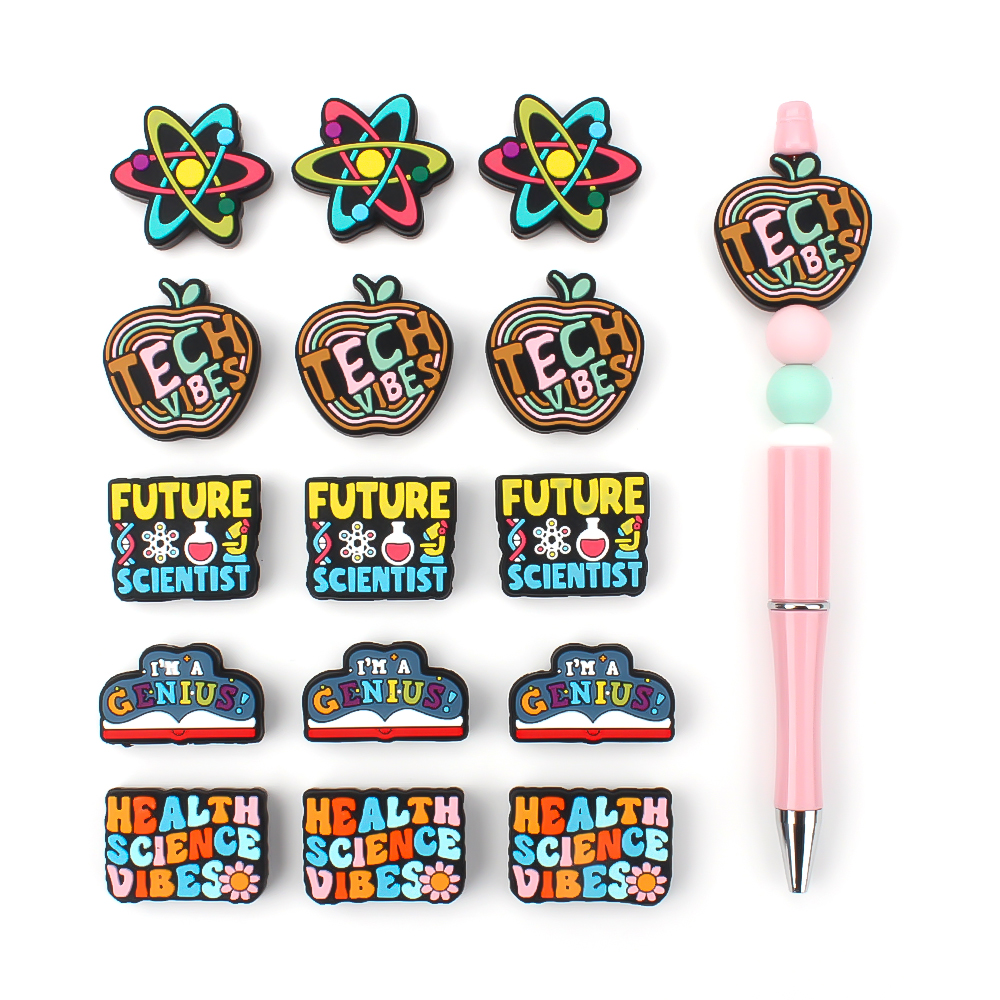 5/10pcs Focal Silicone Beads T - Tech Keychain Accessories review and price
