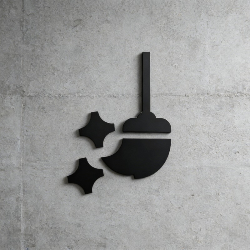 3D Acrylic Washroom Sign Self- - Tech Room Accessories review and price