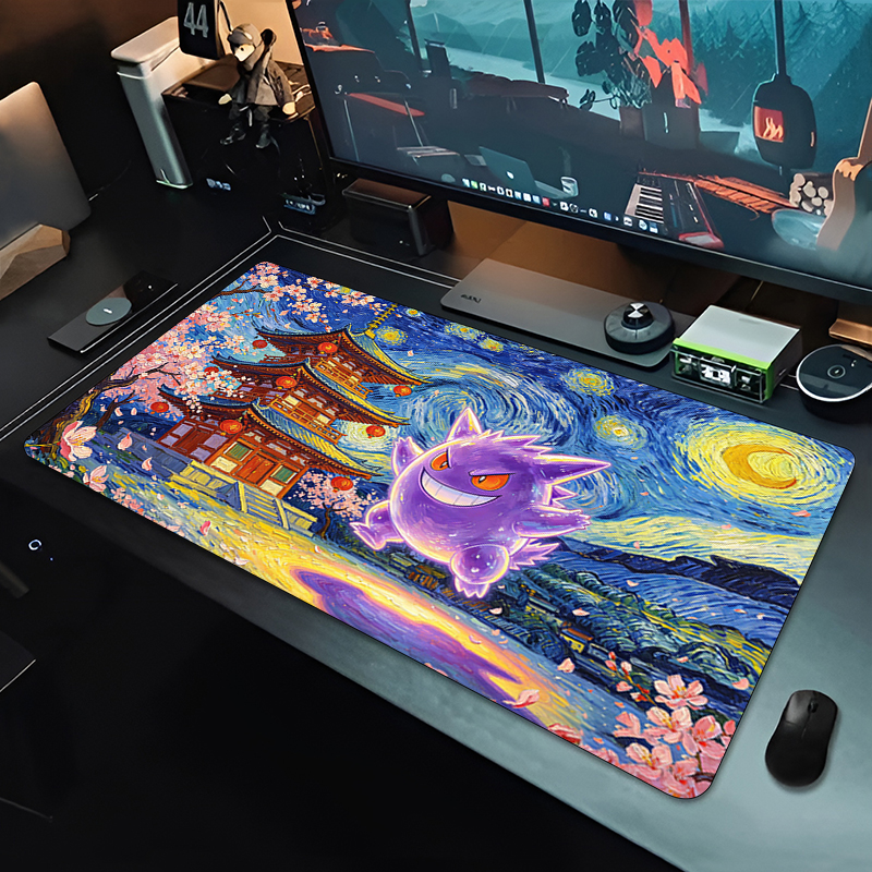 Anime Mouse Pad Pokemon Gengar - Tech Accessories For Desk review and price