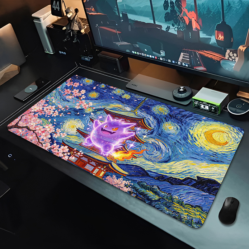 Anime Mouse Pad Pokemon Gengar - Tech Accessories For Desk review and price