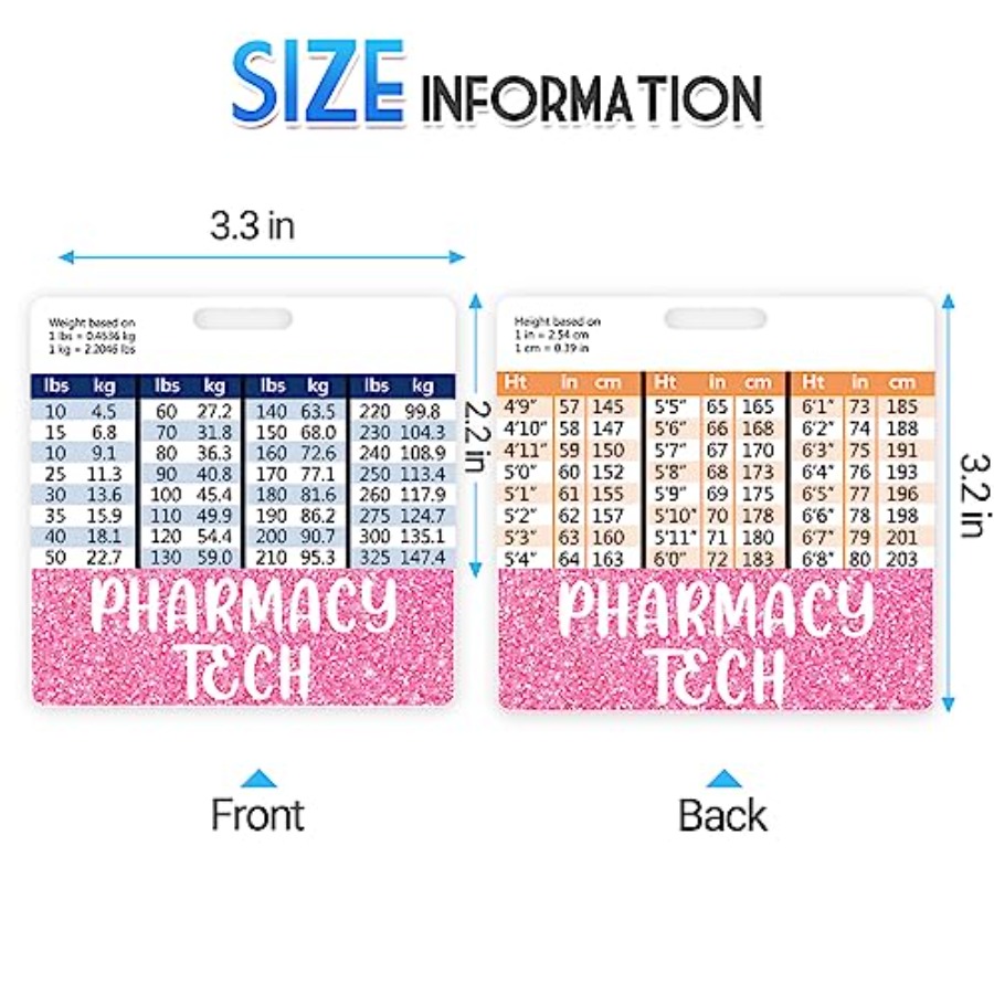 Pharmacy Tech Badge Buddy Card - Tech Accessories For Work review and price