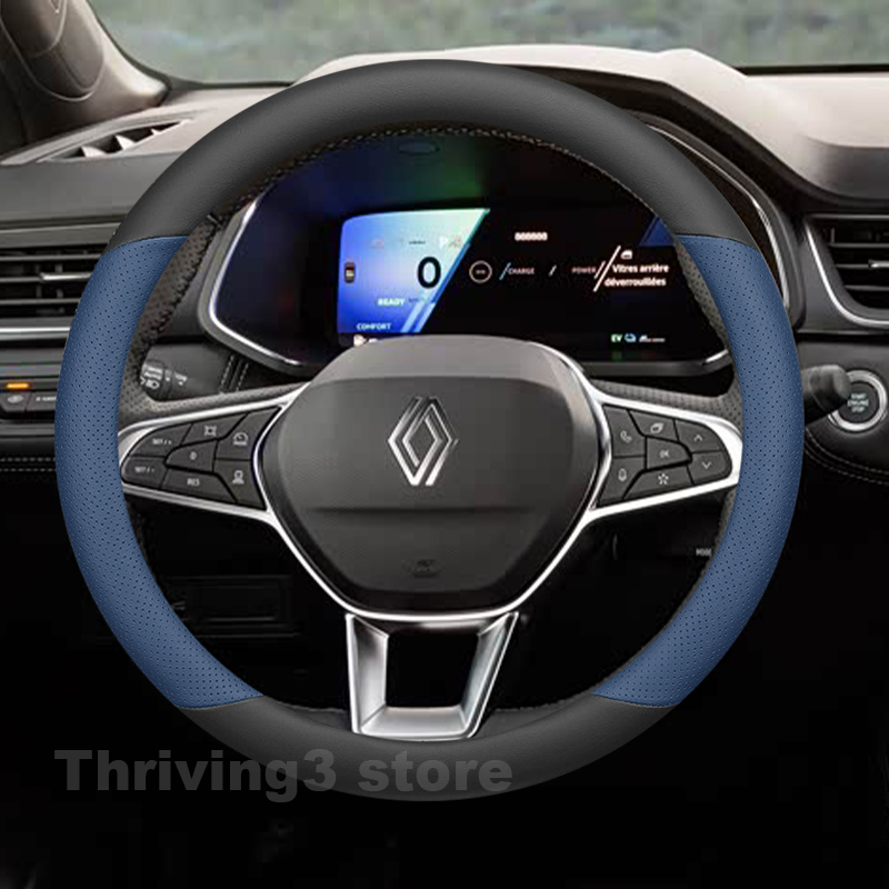 Leather Car Steering Wheel Cov - Tech Accessories Hub review and price