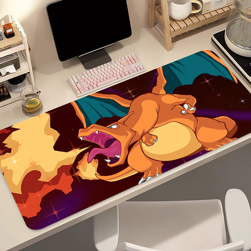 Anime Mouse Pad Pokemon Chariz - Tech Accessories For Desk review and price