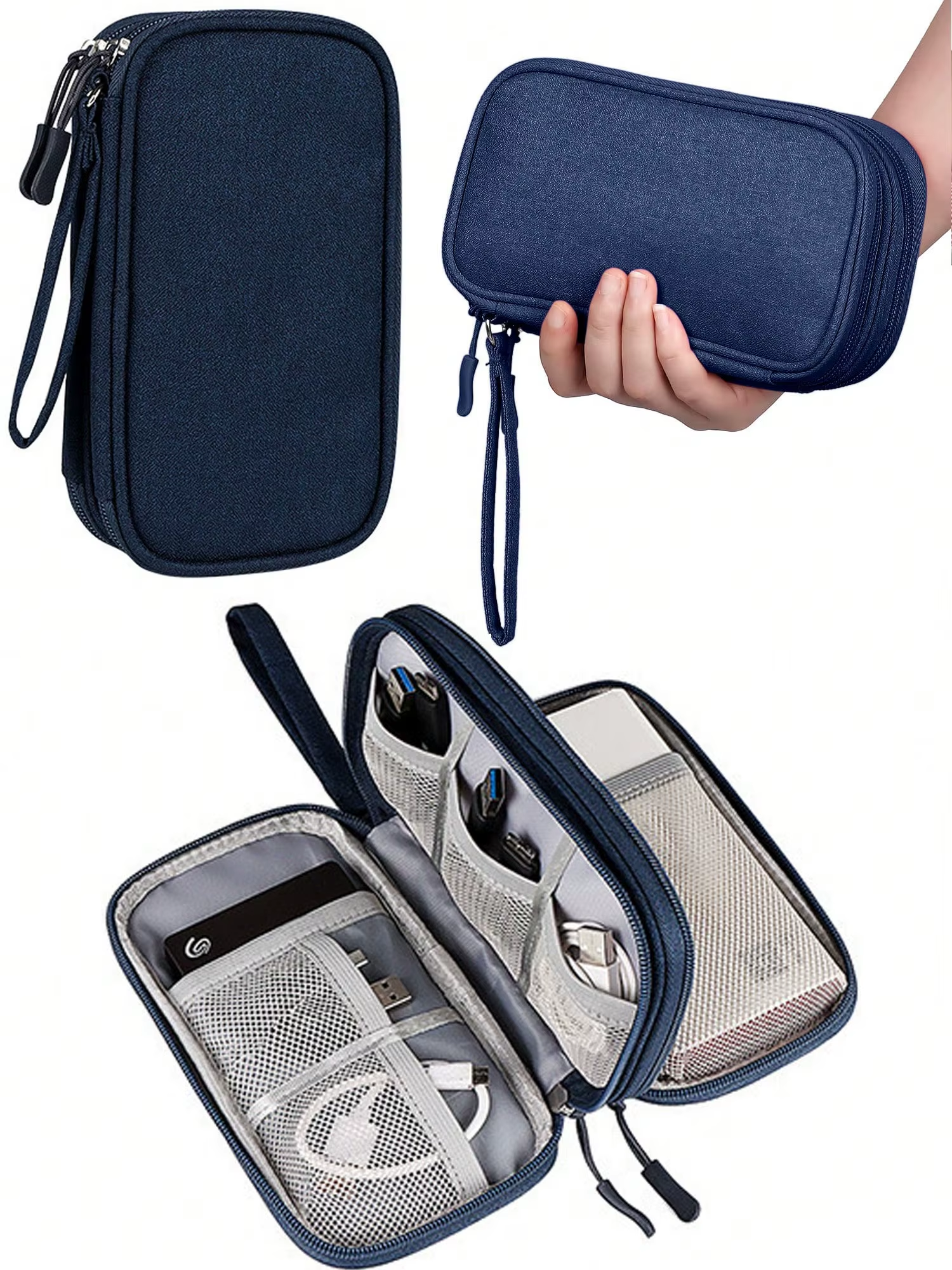 Portable Electronics Organizer - Tech Accessories Hard Case review and price