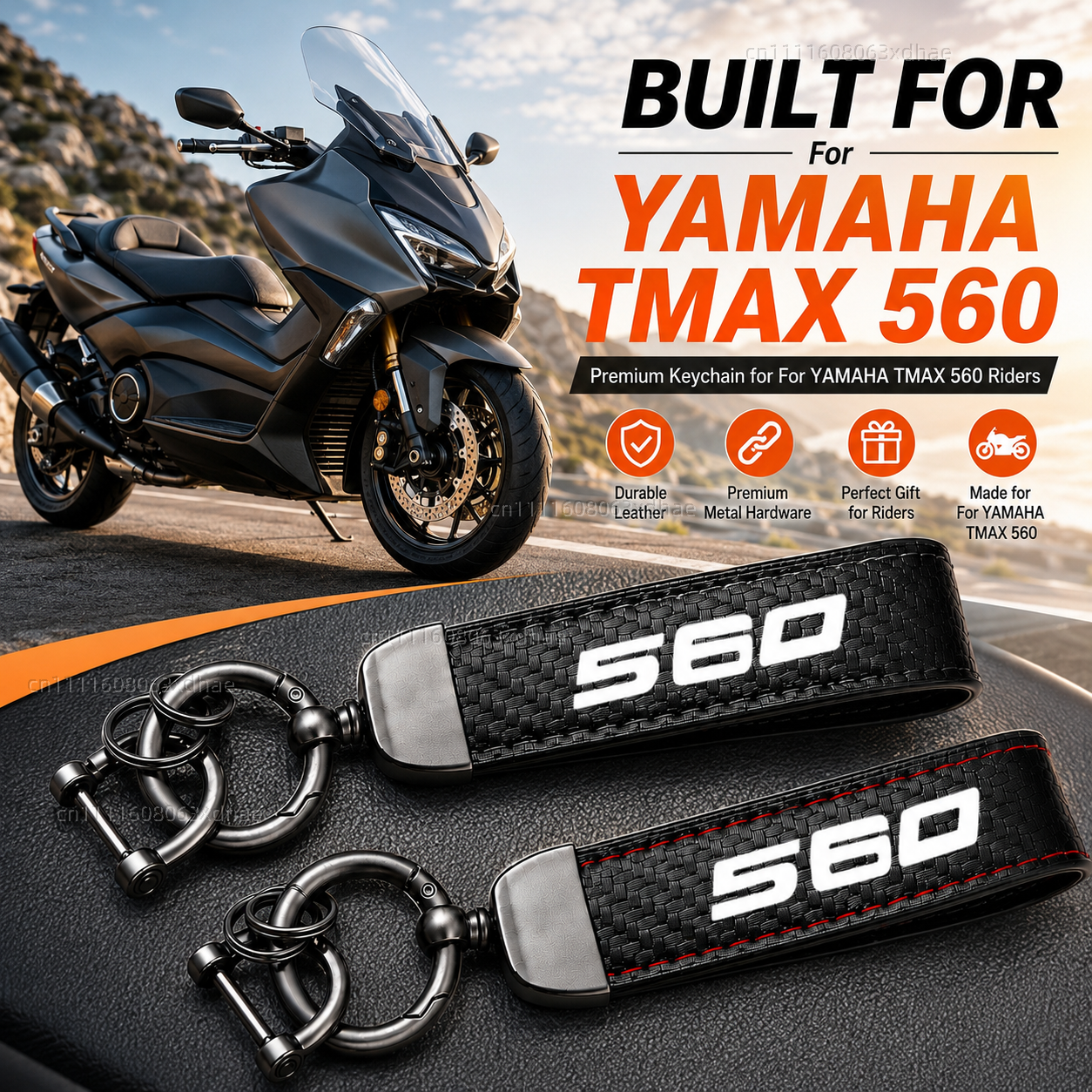 High-Grade Leather Motorcycle  - Tech Keychain Accessories review and price