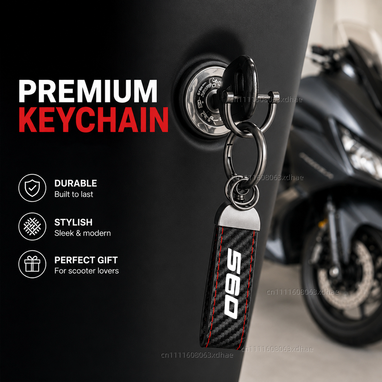 High-Grade Leather Motorcycle  - Tech Keychain Accessories review and price