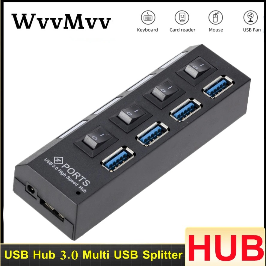 USB HUB USB Switch Hub 3.0 Ada - Usb Hub 7 Port review and price
