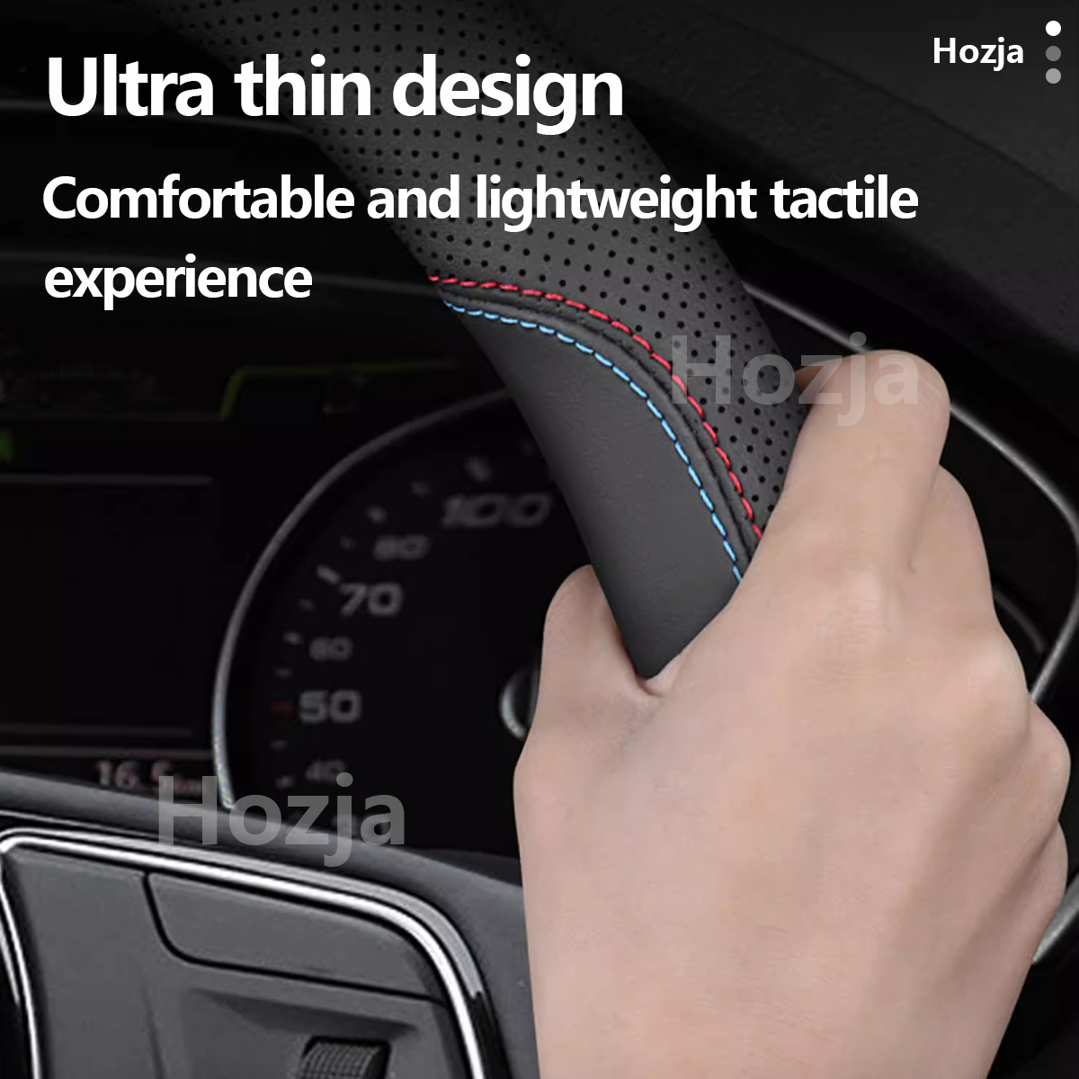 Leather Car Steering Wheel Cov - Tech Accessories Hub review and price