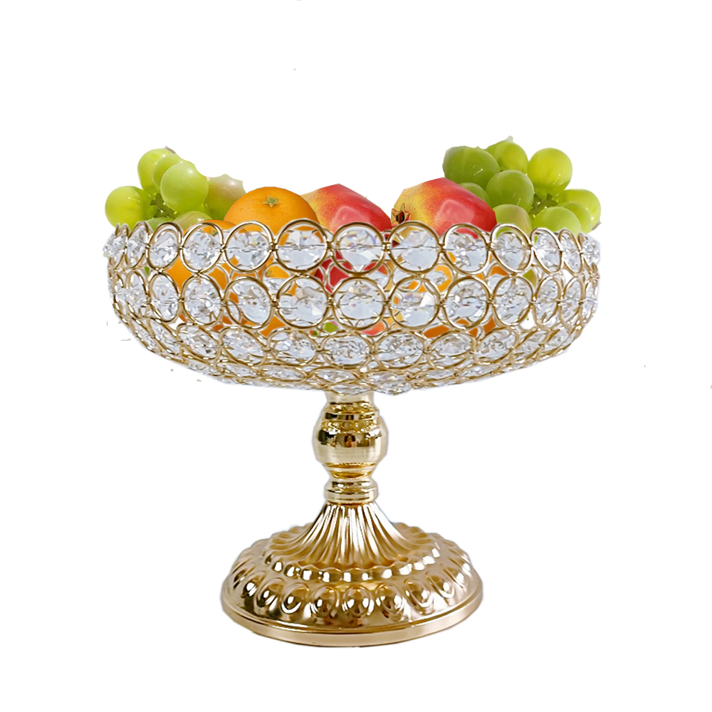 1pcs Crystal Fruit Gold living - Tech Room Accessories review and price