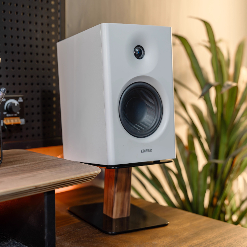 Black Walnut Speaker Stand Des - Tech Room Accessories review and price