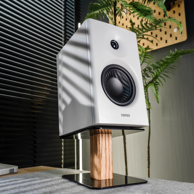 Black Walnut Speaker Stand Des - Tech Room Accessories review and price