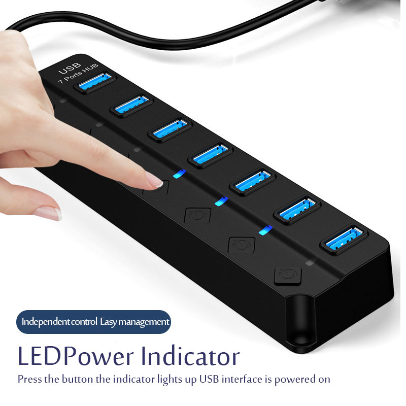 USB Hub USB 3.0 Power Adapter  - Usb Hub 7 Port review and price
