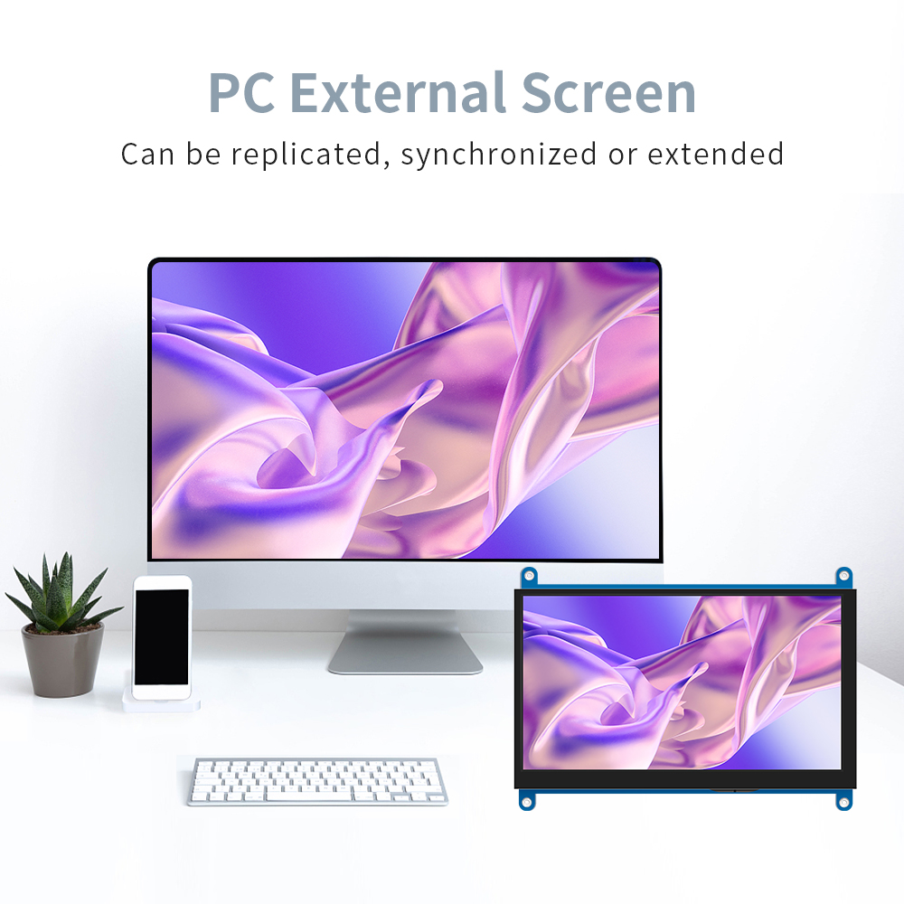 Raspberry Pi Touchscreen Monit - Usb Hub 7 Port review and price