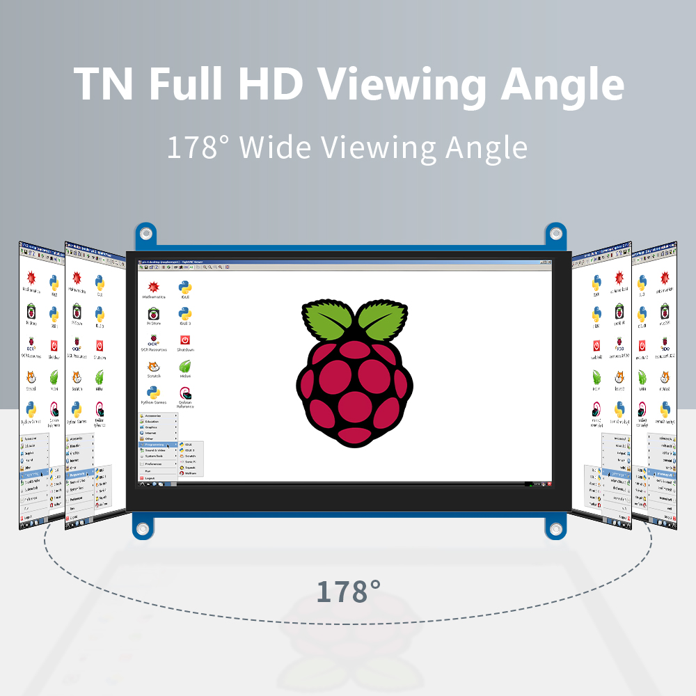 Raspberry Pi Touchscreen Monit - Usb Hub 7 Port review and price