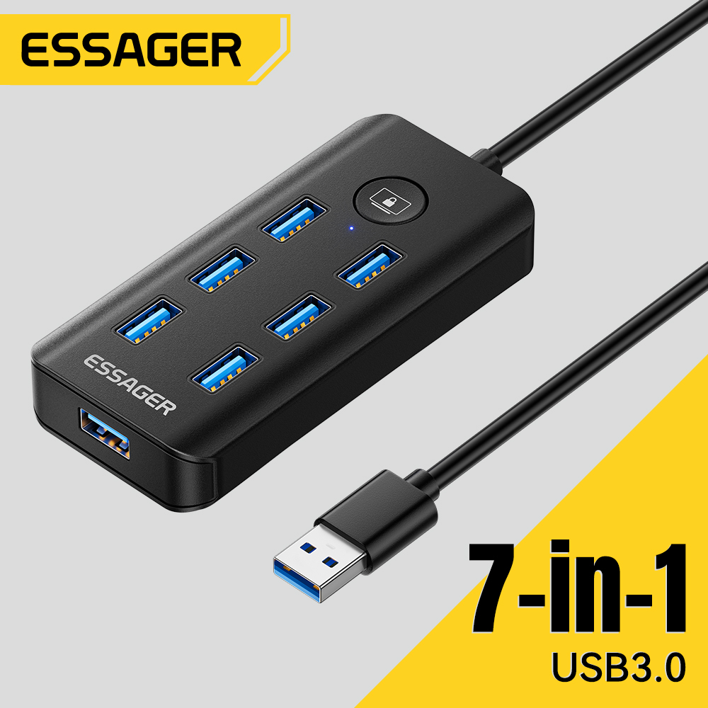 Essager 7-in-1 USB 3.0 Hub Mul - Usb Hub 7 Port review and price
