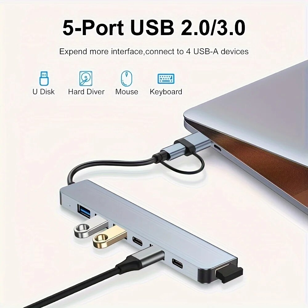 USB 3.0 HUB Type C to 7 Port U - Usb Hub 7 Port review and price