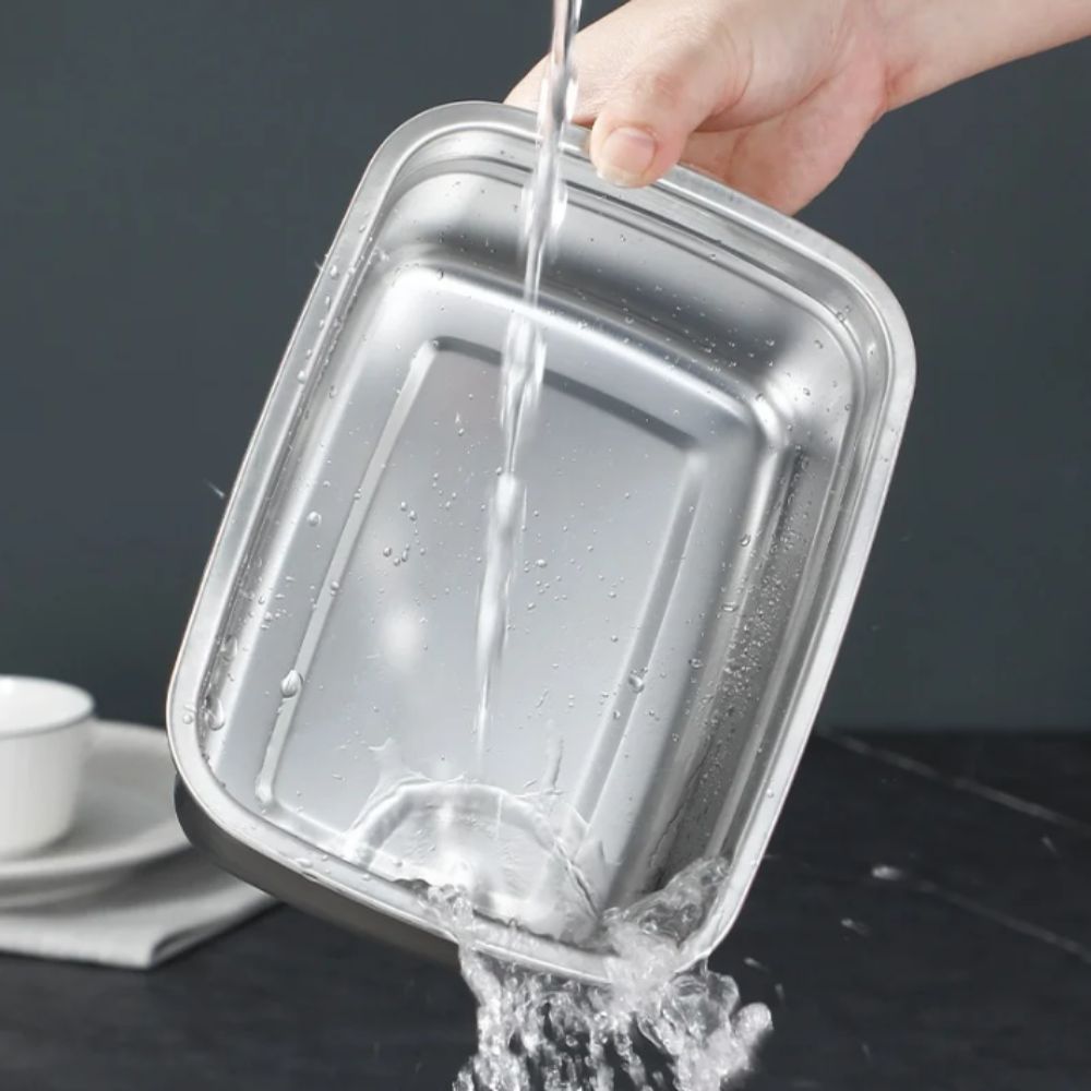 Stainless Steel Lunch Box Bent - Tech Accessories And Gadgets review and price