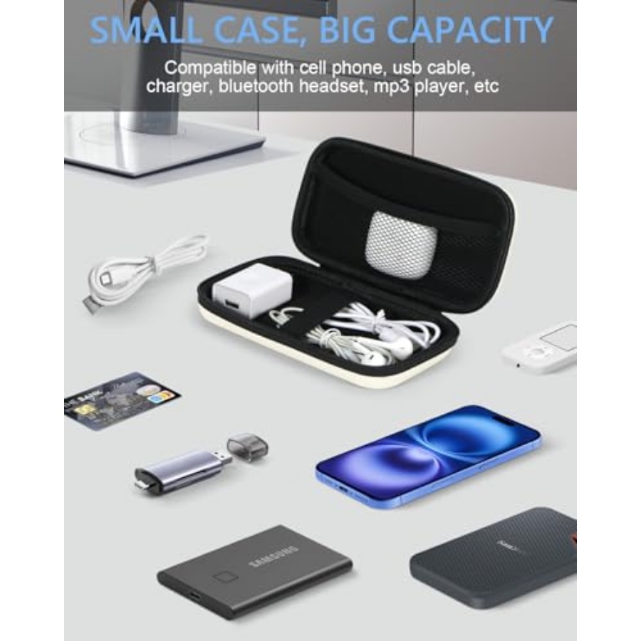 Small Travel Electronic Organi - Tech Accessories Hard Case review and price