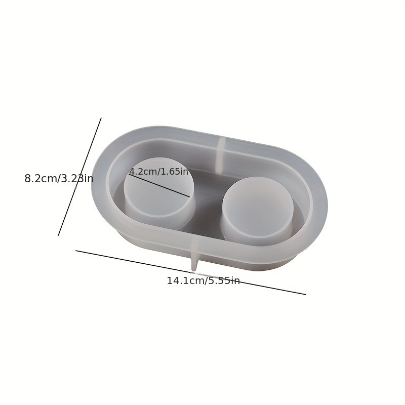 Gypsum Candle Holder Silicone  - Tech Room Accessories review and price
