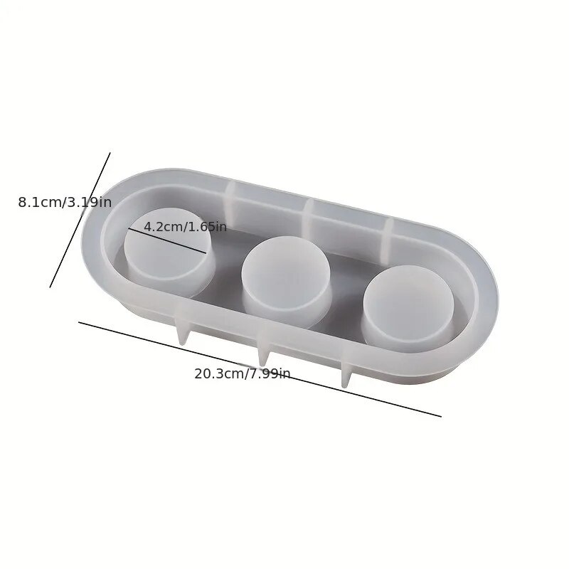 Gypsum Candle Holder Silicone  - Tech Room Accessories review and price