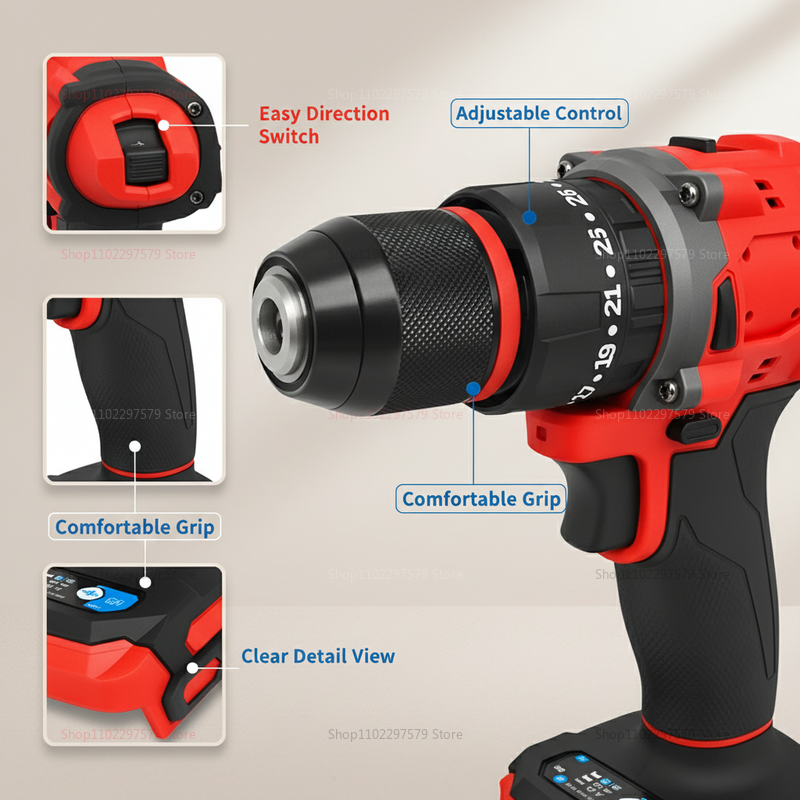 Professional Brushless Impact  - Tech Accessories And Gadgets review and price