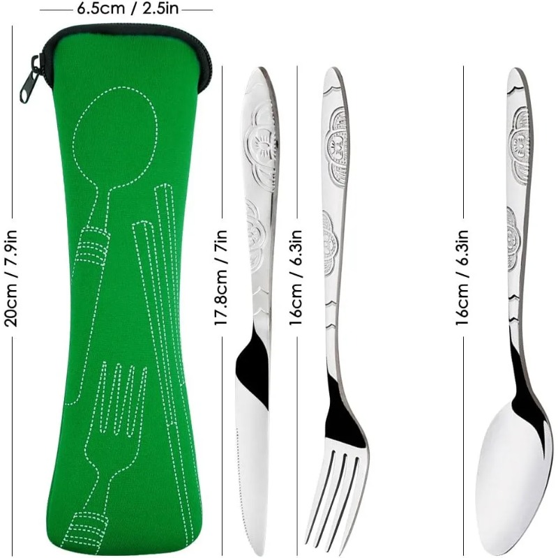 Travel Cutlery Set Portable Pi - Tech Accessories And Gadgets review and price